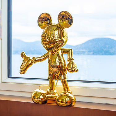 Mickey Welcome by Leblon Delienne, Chromed Gold colorway, 30 cm – image 2