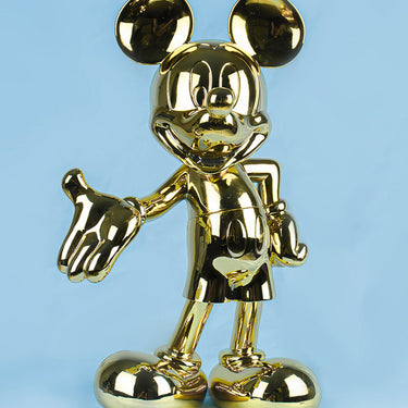 Mickey Welcome by Leblon Delienne, Chromed Gold colorway, 30 cm – image 3