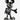 Star Style Mickey by Martyn Lawrence Bullard by Leblon Delienne, Black & Grey colorway, 30 cm – image 5