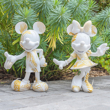 Star Style Mickey by Martyn Lawrence Bullard by Leblon Delienne, White & Gold colorway, 30 cm – image 2