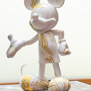 Star Style Mickey by Martyn Lawrence Bullard by Leblon Delienne, White & Gold colorway, 30 cm – image 3