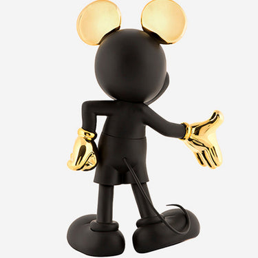 Mickey Welcome by Leblon Delienne, Black & Gold colorway, 30 cm – image 3
