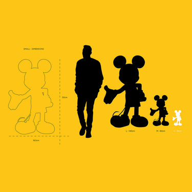 Mickey Welcome by Leblon Delienne, Black & Gold colorway, 30 cm – image 5