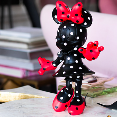 Minnie by Chantal Thomass by Leblon Delienne, Matt Black & Red polka dots colorway, 31 cm – image 5