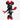 Minnie by Chantal Thomass by Leblon Delienne, Matt Black & Red polka dots colorway, 31 cm – image 3