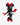 Minnie by Chantal Thomass by Leblon Delienne, Matt Black & Red polka dots colorway, 31 cm – image 3
