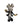 Minnie by Kelly Hoppen by Leblon Delienne, Taupe, Black & Gold colorway, 31 cm – image 2