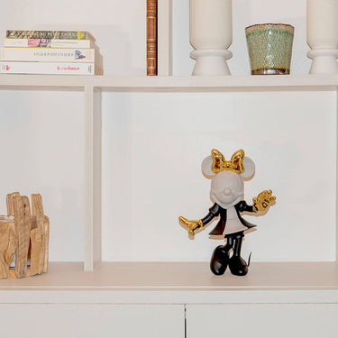 Minnie by Kelly Hoppen by Leblon Delienne, Taupe, Black & Gold colorway, 31 cm – image 4