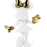 Minnie Welcome by Leblon Delienne, White & Gold colorway, 31 cm