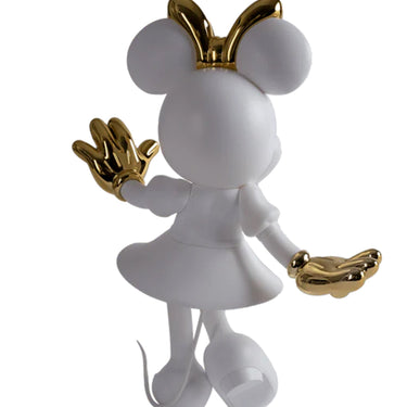 Minnie Welcome by Leblon Delienne, White & Gold colorway, 31 cm – image 2