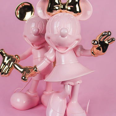 Minnie Welcome by Leblon Delienne, Pastel Pink & Pink Gold colorway, 31 cm – image 3