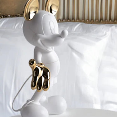 Mickey Welcome 24 in by Leblon Delienne, White & Gold colorway, 60 cm – image 3