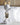 Mickey Welcome 24 in by Leblon Delienne, White & Gold colorway, 60 cm – image 3