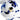 One Minute Mickey by Marcel Wanders by Leblon Delienne, White & Delft Blue, chromed gold nose colorway, 60 cm – image 7