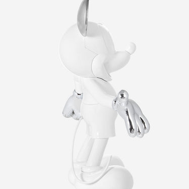 Mickey Welcome Life-Size by Leblon Delienne, White & Silver colorway, 140 cm – image 6