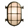 Original BTC Oval Brass Bulkhead Polished Brass