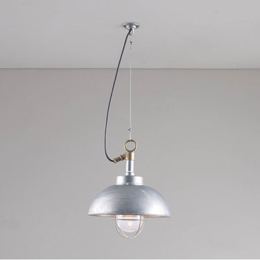 Original BTC Shipyard Pendant in Galvanised Clear – main view