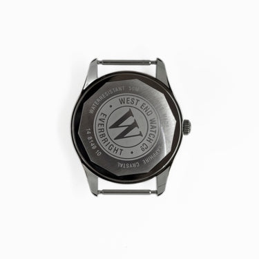 West End Watch Co. Sowar Prima – Automatic Watch with Black Dial & NATO Strap - Clearance