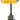 House of Troy Shelburne Collection Mahogany Bronze & Amber Glass Desk Lamp