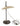 House of Troy Adjustable LED Desk Lamp in Matte Black with Polished Nickel Accents
