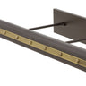 House of Troy Direct Wire Traditional 36" LED Picture Lights with Rivet Motif (Ball & Strap)