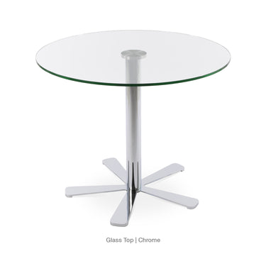 Daisy Glass Top Dining Table by SohoConcept - New