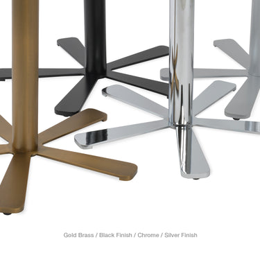 Daisy Glass Top Dining Table by SohoConcept - New