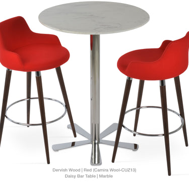Daisy Marble Top Bar Table by SohoConcept - New
