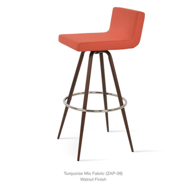 Dallas Max Swivel Stools Fabric by SohoConcept - New