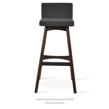 Dallas PR Wood Stools Fabric by SohoConcept - New
