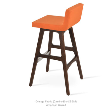 Dallas PR Wood Stools Fabric by SohoConcept - New