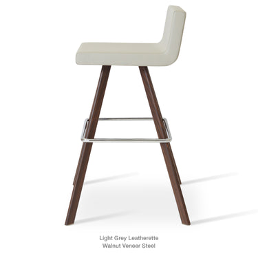 Dallas Sword Stools Leather by SohoConcept - New