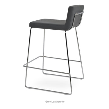 Dallas Wire Stools Leather by SohoConcept - New