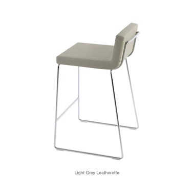 Dallas Wire Stools Leather by SohoConcept - New