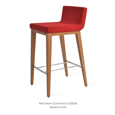 Dallas Wood Stools Fabric by SohoConcept - New