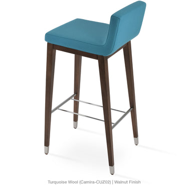 Dallas Wood Stools Fabric by SohoConcept - New