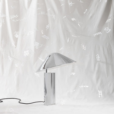 Seed Design Damo Table Simple Lamp Chrome