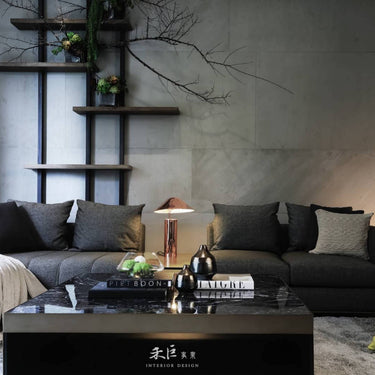 Seed Design Damo Table Simple Lamp Copper