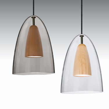 Clear and smoke Dano side by side | Besa Lighting