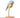 Daqiconcept Bird LED Dimmable Desk Lamp - Aqua Blue BR01QB emitting warm light for reading