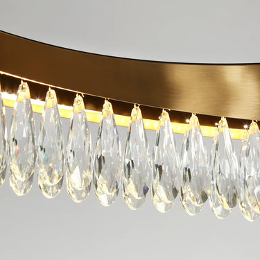 Delphinium 31.5" Drum Chandelier - Foyer Lighting 