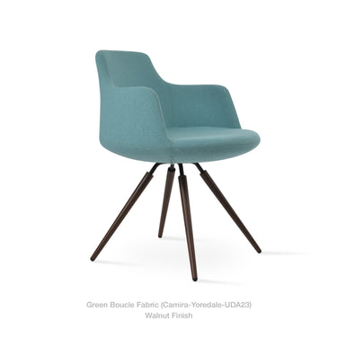 Dervish Carrot Swivel Chair Fabric by SohoConcept - New