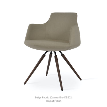 Dervish Carrot Swivel Chair Fabric by SohoConcept - New