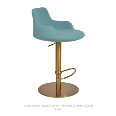 Dervish Piston Half Footrest Stools Fabric by SohoConcept - New