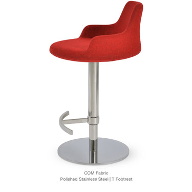 Dervish Piston T Footrest Stools Fabric by SohoConcept - New
