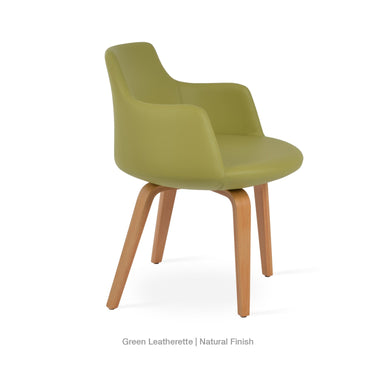 Dervish Plywood Chair Leather by SohoConcept - New