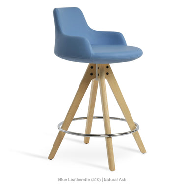 Dervish Pyramid Stools Leather by SohoConcept - New