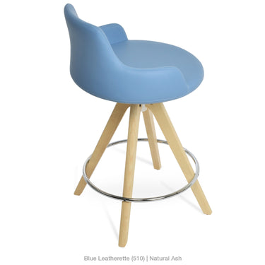 Dervish Pyramid Stools Leather by SohoConcept - New