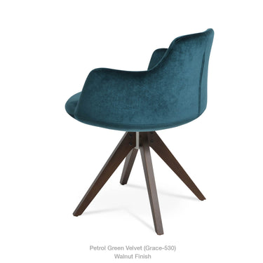 Dervish Pyramid Swivel Chair Fabric by SohoConcept - New