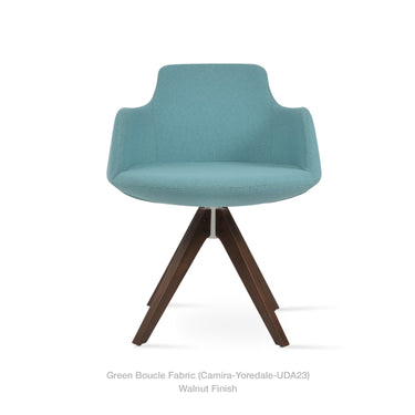 Dervish Pyramid Swivel Chair Fabric by SohoConcept - New